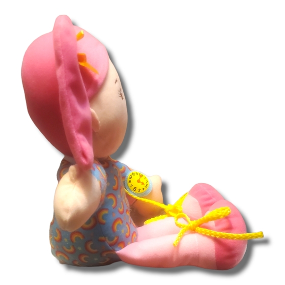 Spark Create Imagine Rainbow Learning Girl Plush Toy Educational Watch Shoe Doll - Picture 2 of 15